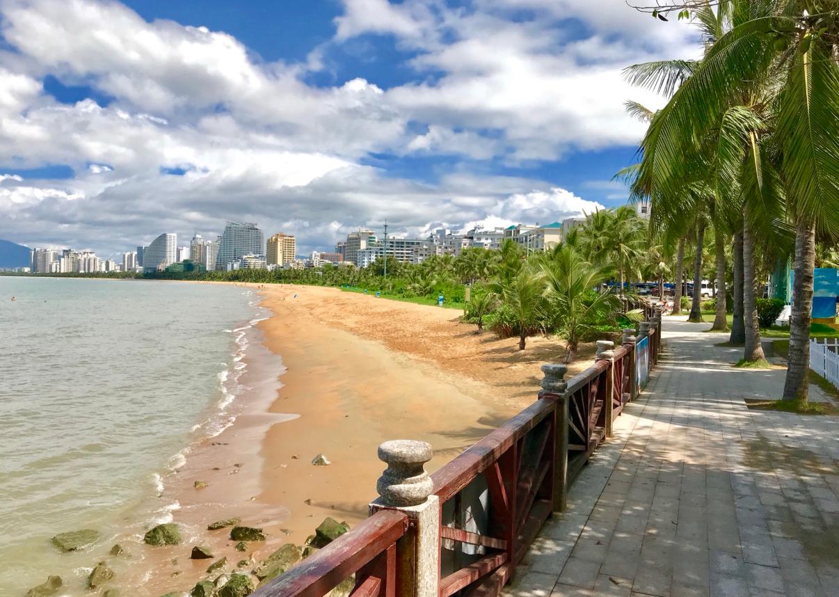 三亚骑行绿道14公里,三亚月川绿道