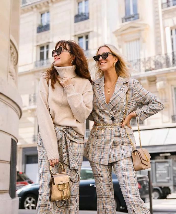 永不淘汰的格纹元素,格纹重塑经典复古摩登风强烈来袭