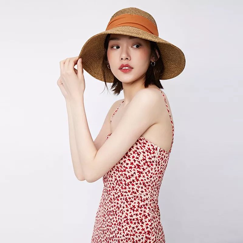 又简单又好看又有顶的遮阳帽,又大又轻漂亮遮阳帽