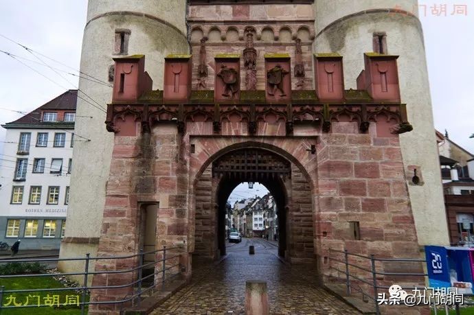 瑞士巴塞尔地图,巴塞尔是瑞士大都市