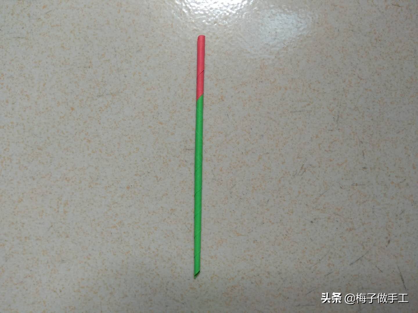 520送情侣玫瑰花折纸简单漂亮,情人节送玫瑰花手工折纸