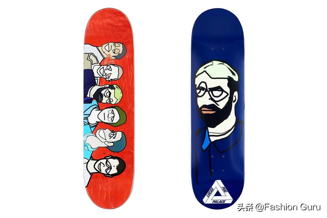 palace滑板板面,palace滑板滑手