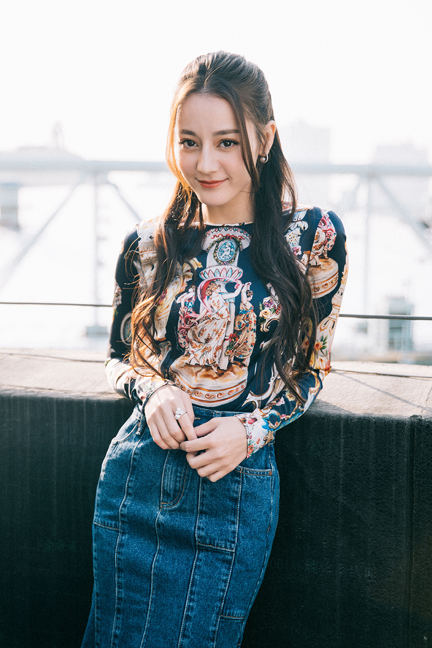 mikimoto御木本迪丽热巴广告,御木本热巴广告