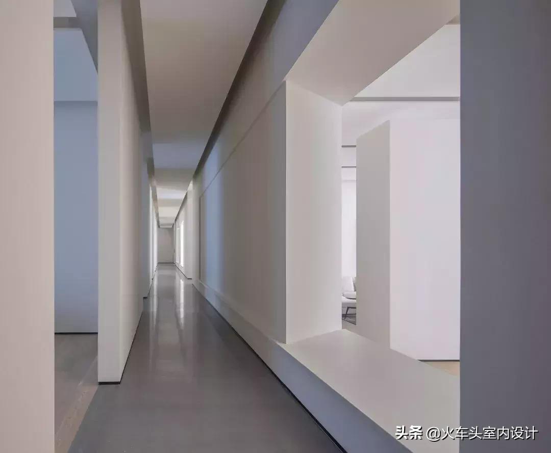 现代极简华意空间,极简主义120平室内设计