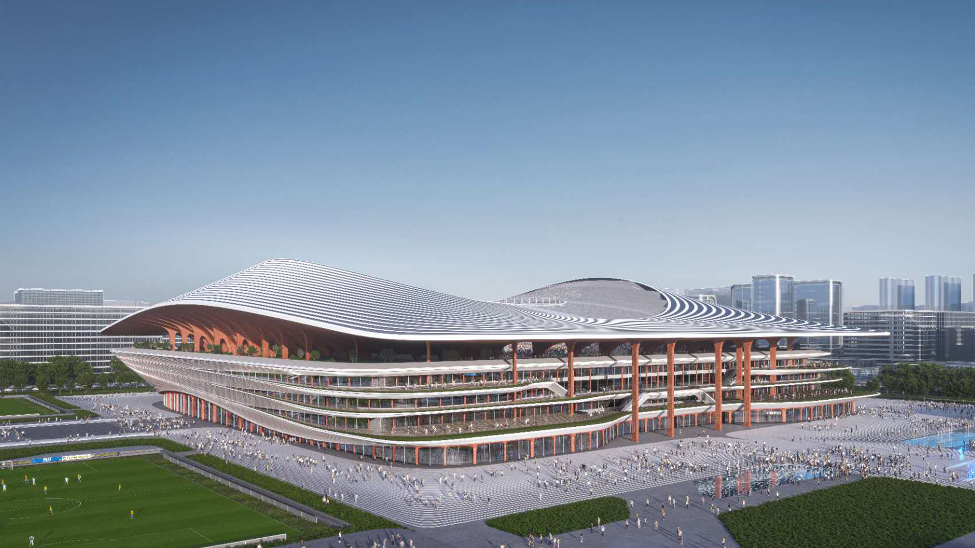 设计最漂亮专业足球场,中国8座专业足球场