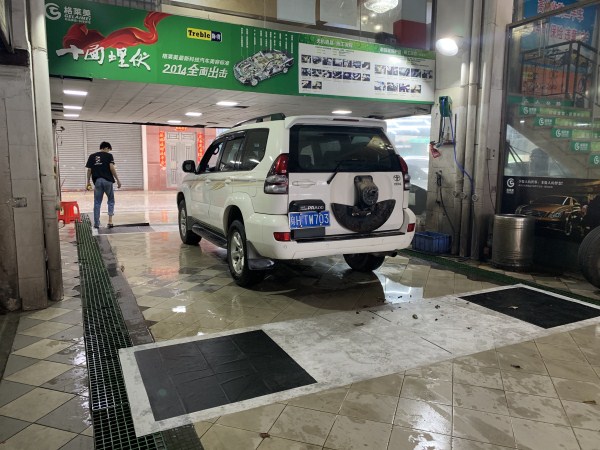 容桂尚韵—丰田霸道改装魔立方DSP6声音甜美清脆