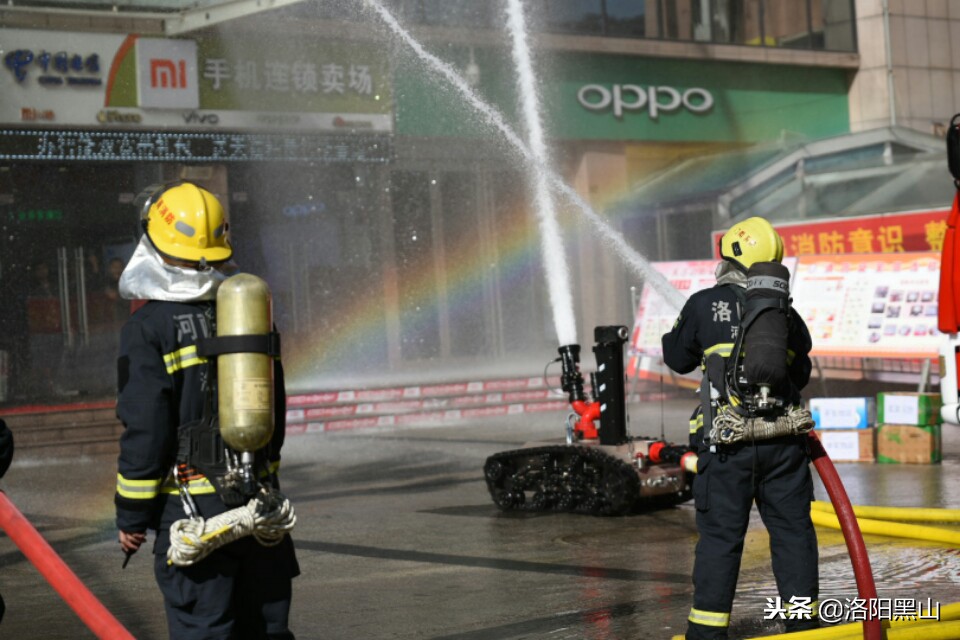 宜章县消防演习,宜阳县消防救援大队