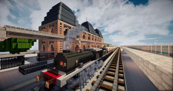 我的世界造铁轨机器,我的世界造中国铁路