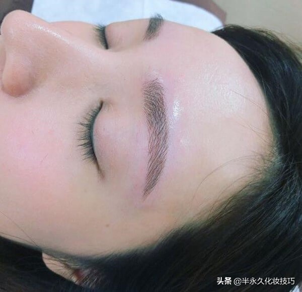 纹眉恢复全过程图片不结痂,纹眉无结痂修复期的变化