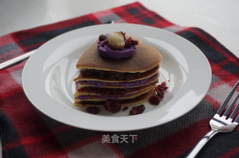 低卡减脂餐紫薯,减脂低卡松饼做法