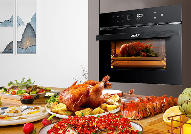 嵌入式蒸烤箱占地方吗,嵌入式蒸烤箱和台式蒸烤箱优缺点