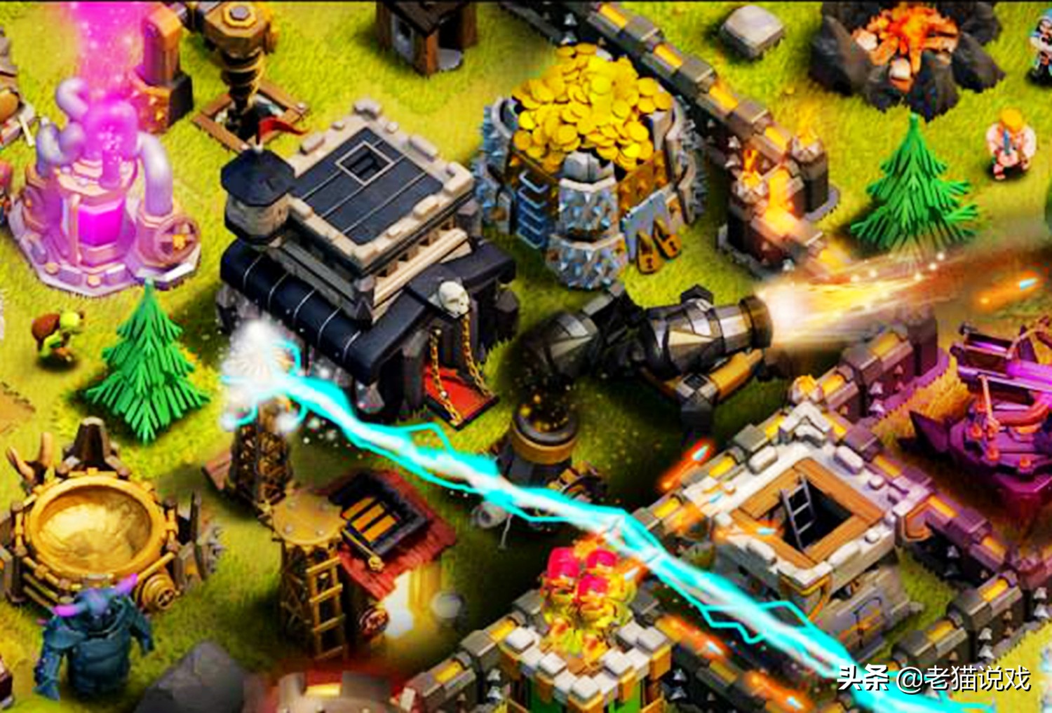 如何办到的？一位部落的首领，在《部落冲突》中玩起了皇室战争