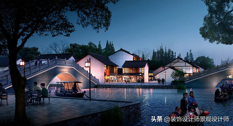 仿古建筑商业街设计图片,古建商业街门楼中式传统仿古大门