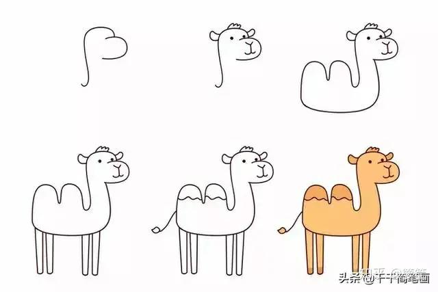 小动物的简笔画怎么画最简单的,画小动物的简笔画教程视频