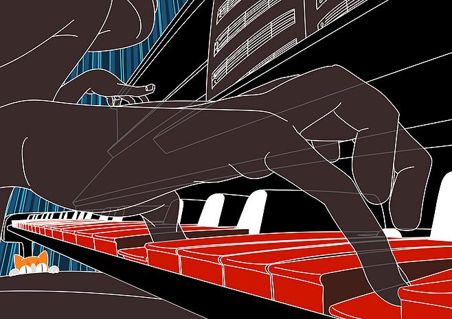 手小怎么弹八度,双八度怎么弹初学者