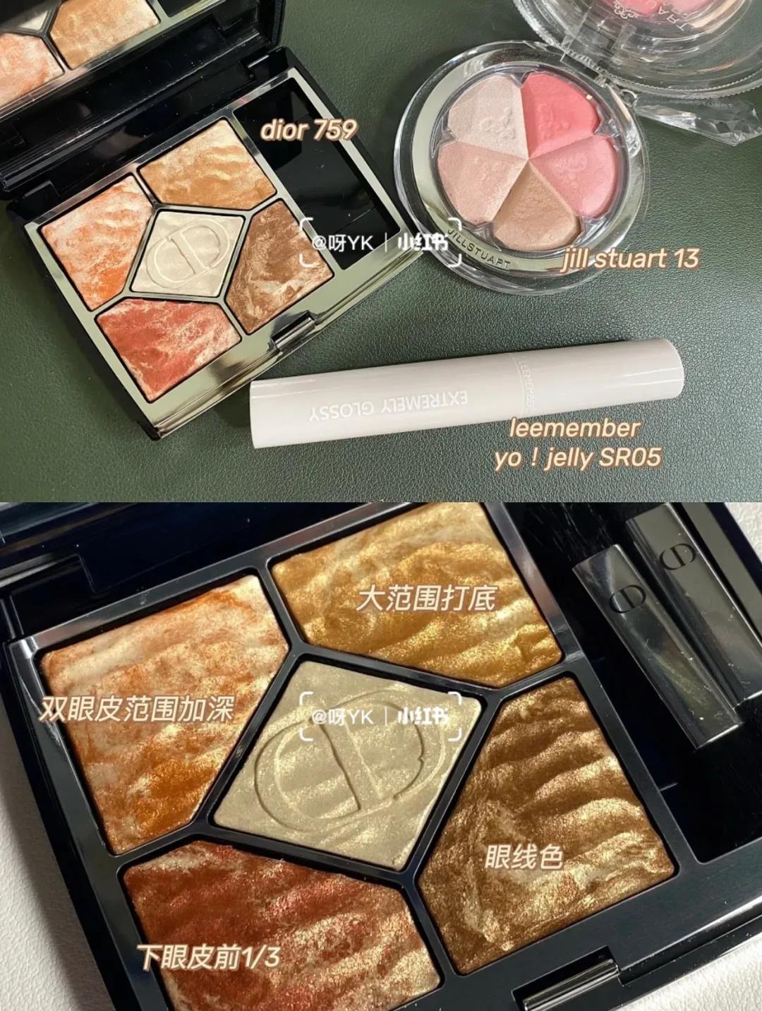 眼影绝美图,春意盎然绿色系眼影