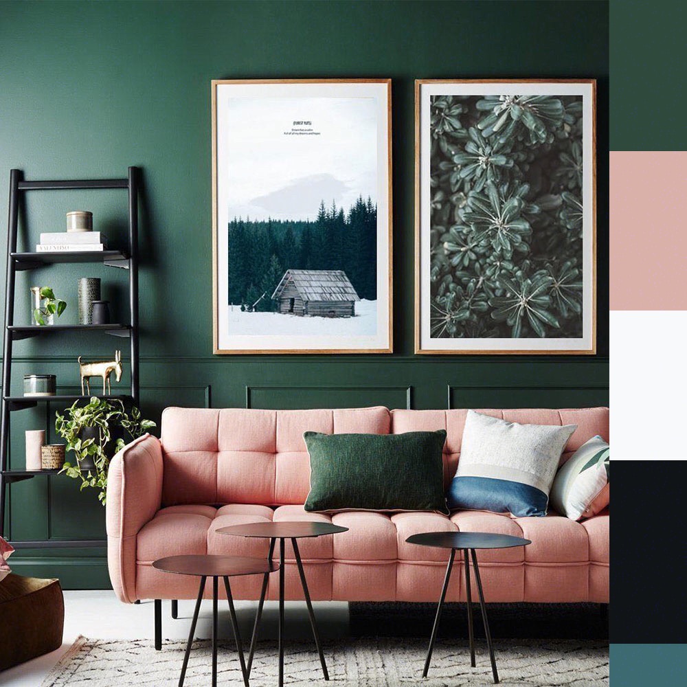 客厅今年最流行的颜色搭配,2022装修客厅地砖流行什么色