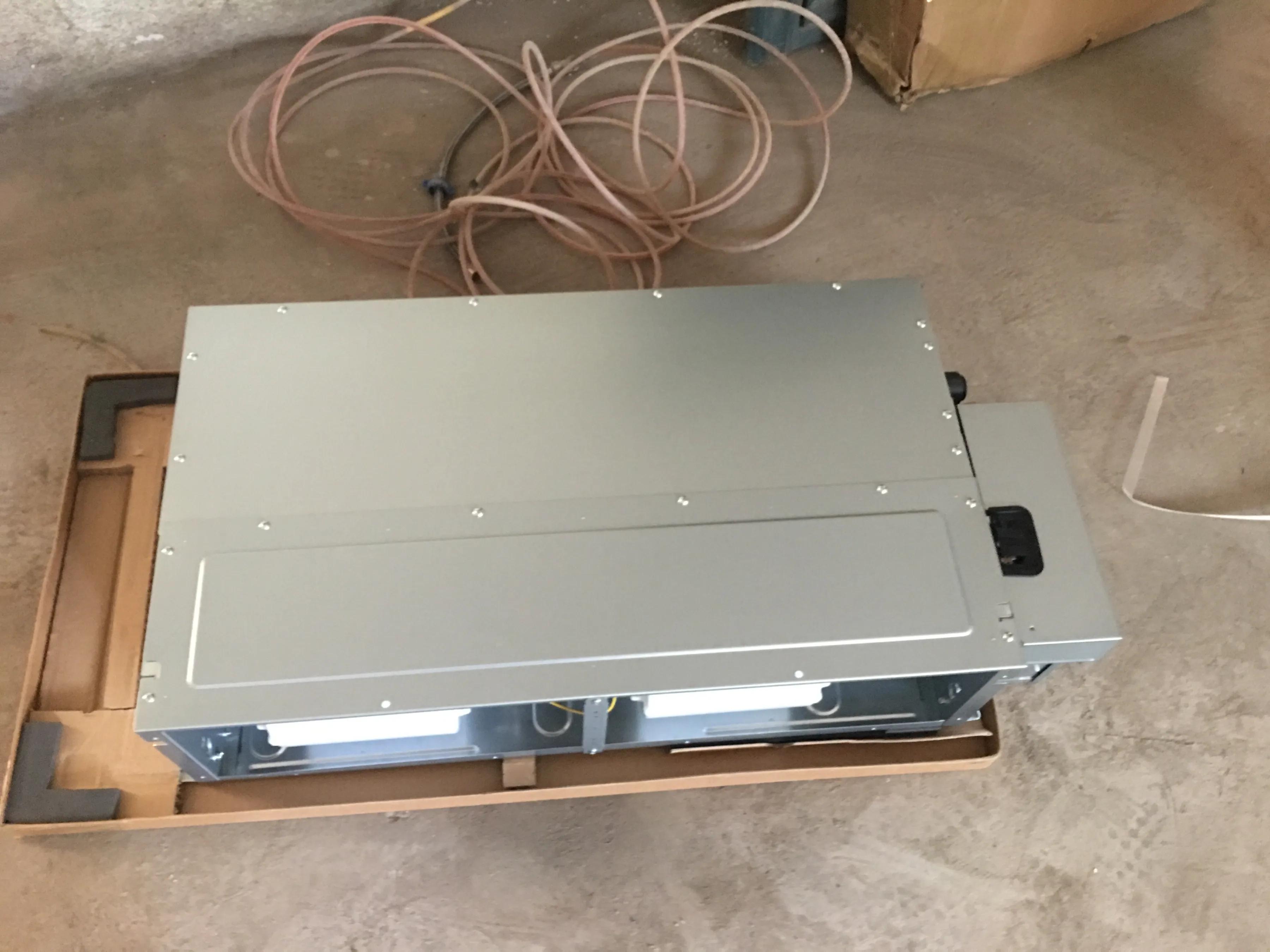 今天开始给家里安装中央空调