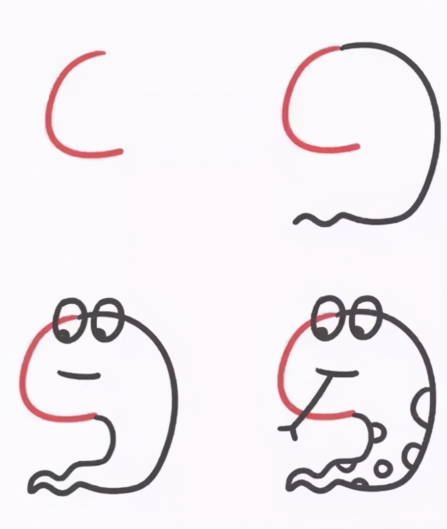 26个英文字母动物简笔画,26个英文字母像什么简笔画