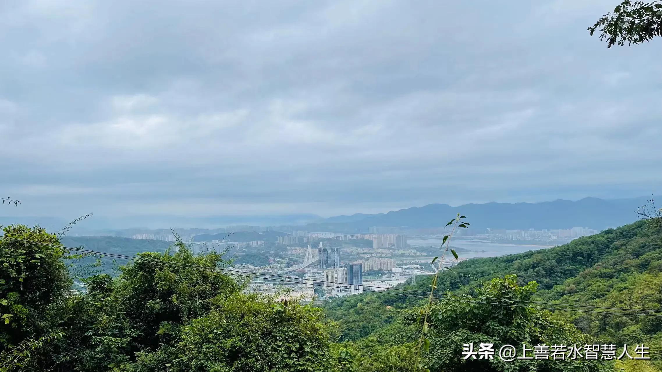 福州湖顶山观景平台风景,湖顶山观景台福州又一处登山美景