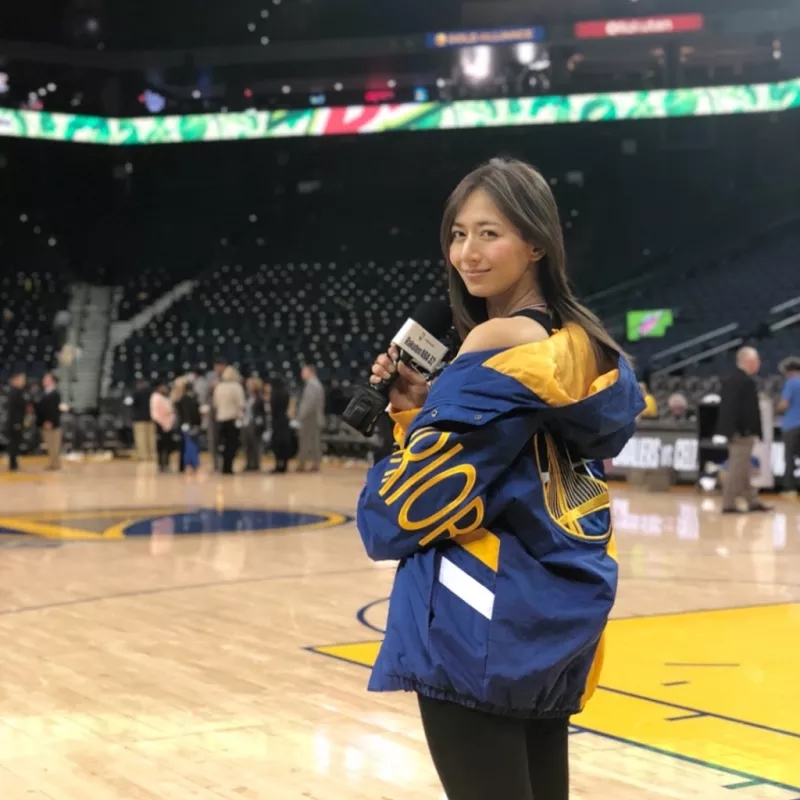 宫河麻耶instagram,最美日本nba记者宫河麻耶