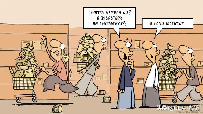 德国人的圣诞树,可能是啤酒瓶做的——漫画家笔下的德国人