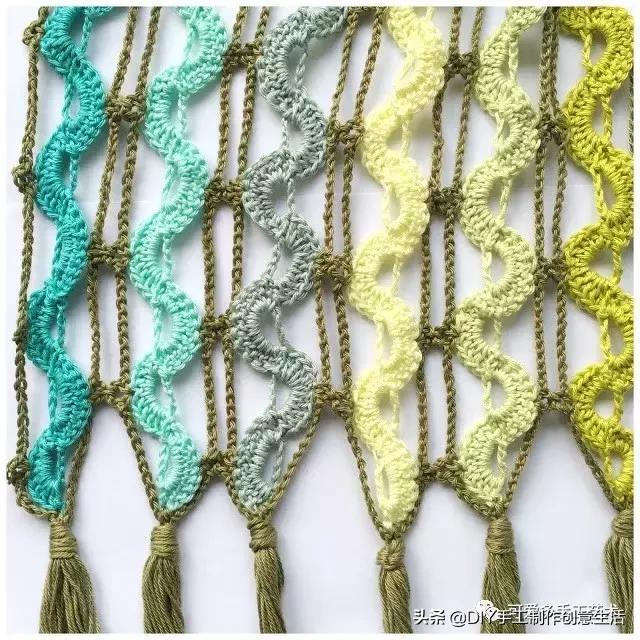 手工diy钩针编织围巾教程,diy手工编织围巾教程