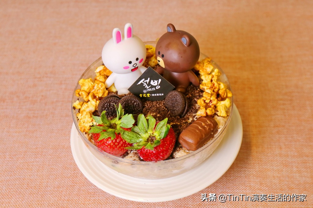 正宗韩式雪花冰,日式雪花冰和韩式雪花冰