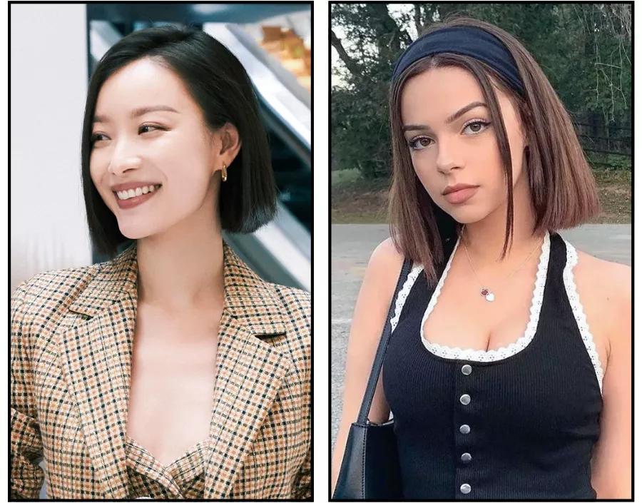 什么偏短发型好看又简单又有气质,剪短发哪种短发比较自然好看