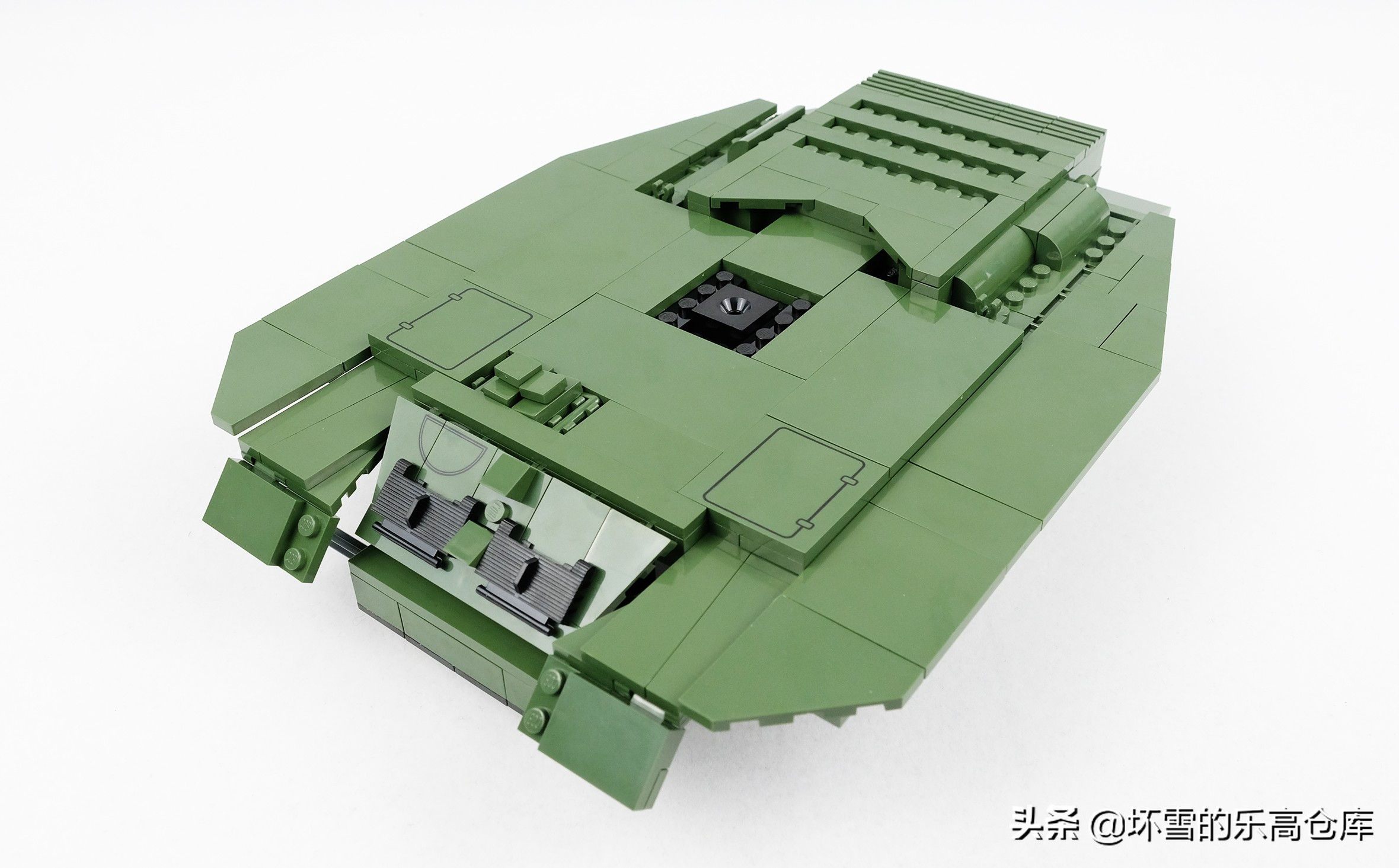 车可以吃胖，红茶不能洒：cobi积木百夫长mk1图文测评