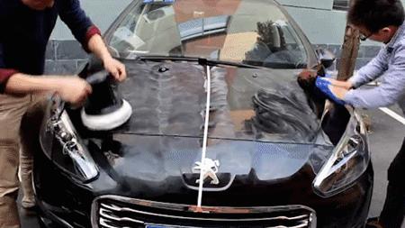 自己如何动手给小车漆面镀膜,车漆镀膜更换