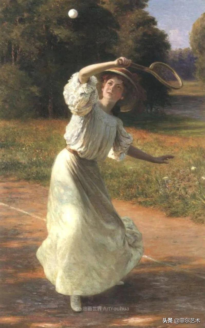 爱尔兰画家的风景油画欣赏,胡安米罗油画作品欣赏