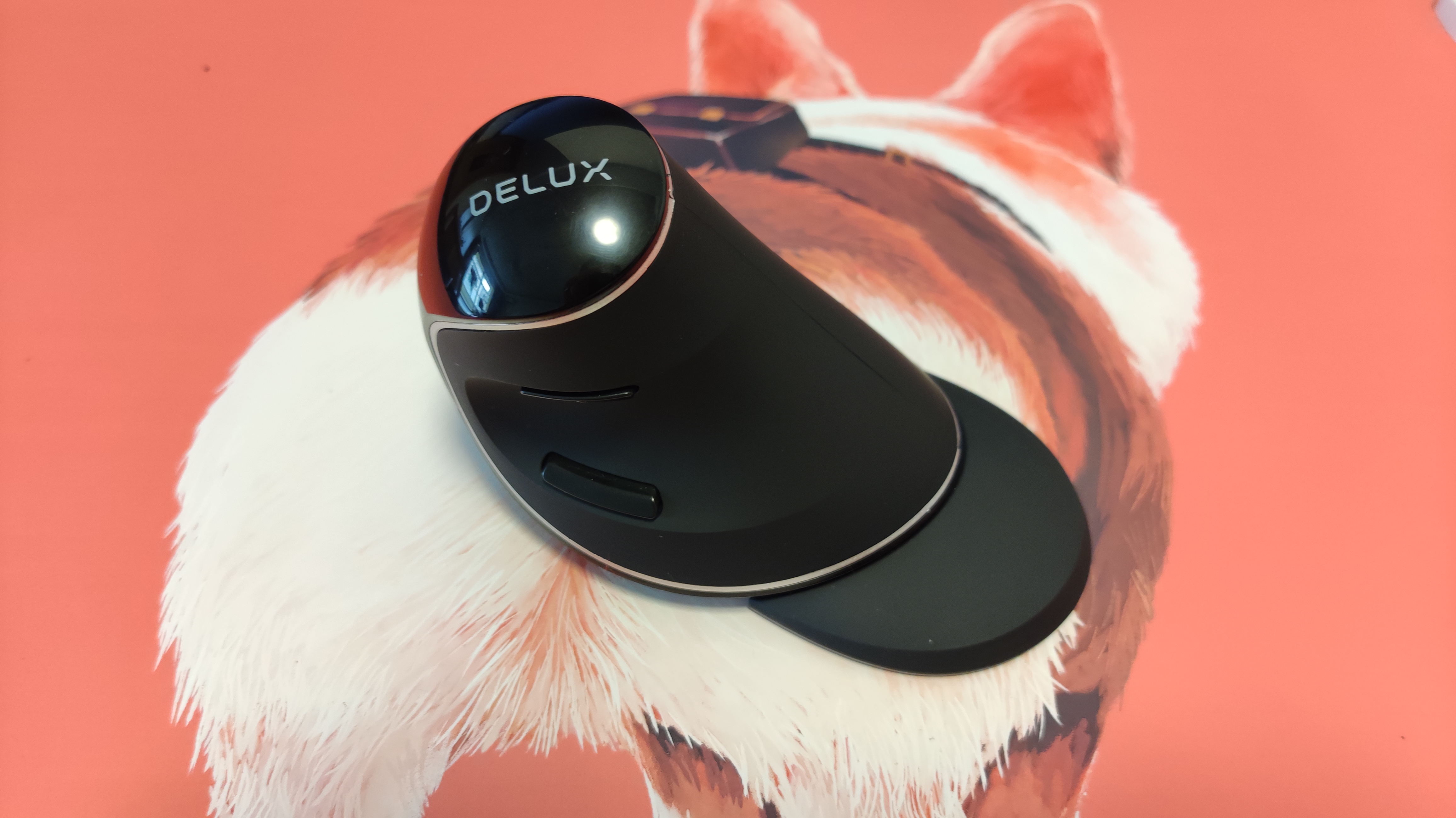 鼠标入门级推荐618,delux垂直鼠标