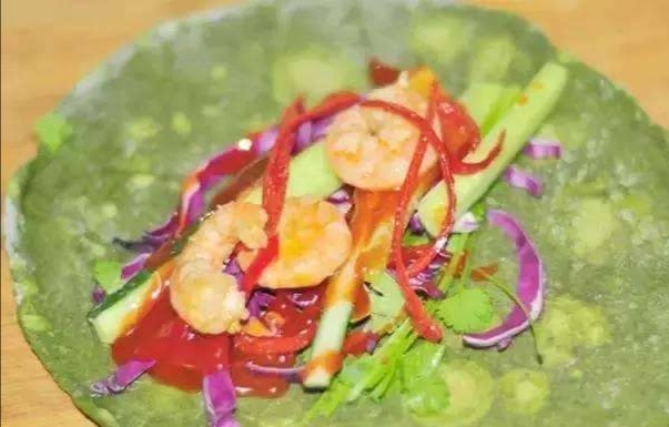 虾仁菠菜卷的做法大全,分子菜鲜虾仁菠菜卷如何做