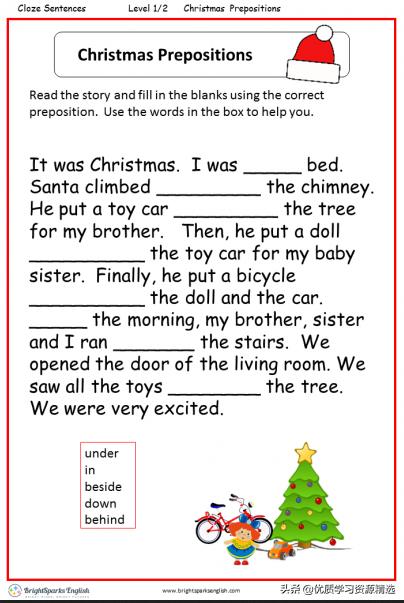 christmasiscoming课文翻译,英语阅读理解christmas