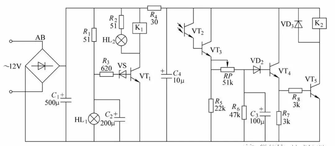 44种电工实用电路图,电工必会的10个电路图