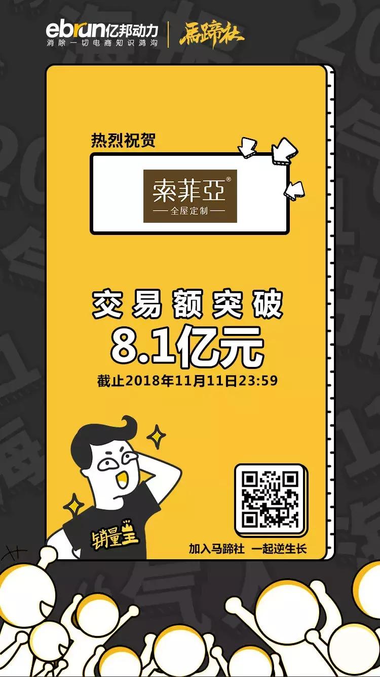 马蹄社双11逆生长战报|180家品牌总交易额突破958亿元