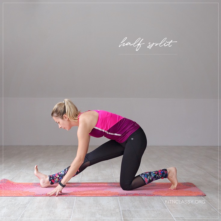 最全瑜伽拉伸体式拉出美人腿,瑜伽拉伸心肺经络的体式