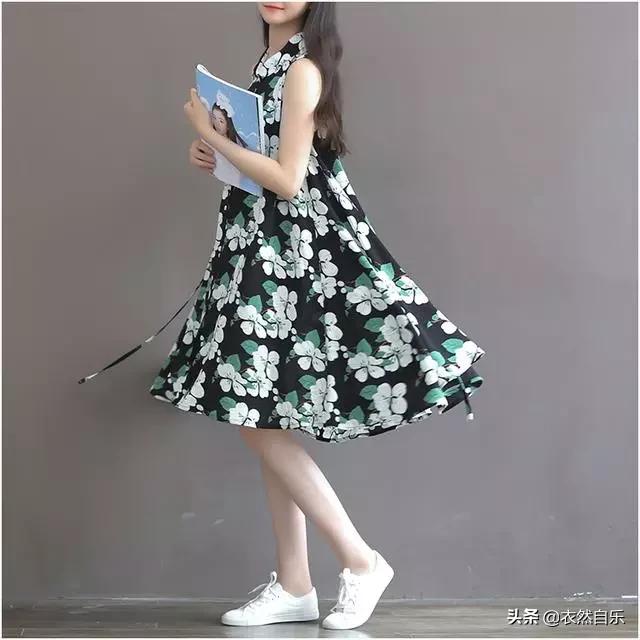 简约大气雪纺连衣裙,高端大气雪纺连衣裙