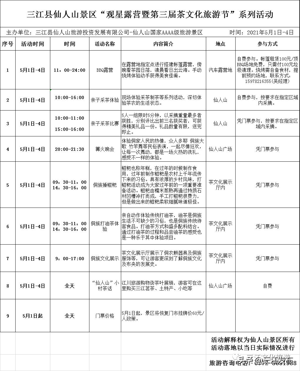 三江旅游攻略三天,扩散景区