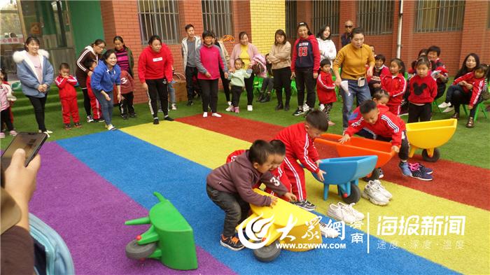 泉山实验幼儿园亲子运动会,巨峰镇中心幼儿园举办运动会