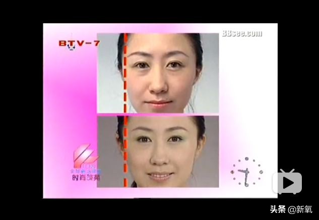 简单快捷适合各种脸型的毛眉画法,毛戈平标准眉形理论