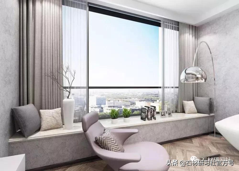 飘窗和窗台用什么石材好,阳台飘窗窗台石怎么做最好看