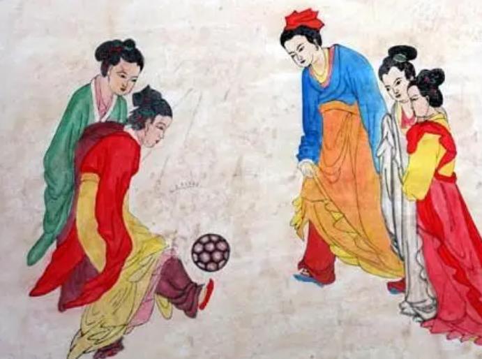 唐朝的蹴鞠是什么,古代蹴鞠球的发展