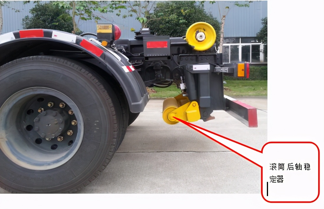 东风天龙勾臂式垃圾车,东风天龙垃圾车操作