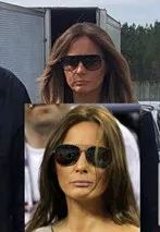 特朗普梅拉尼娅埃及,特朗普梅拉尼娅牵手上飞机