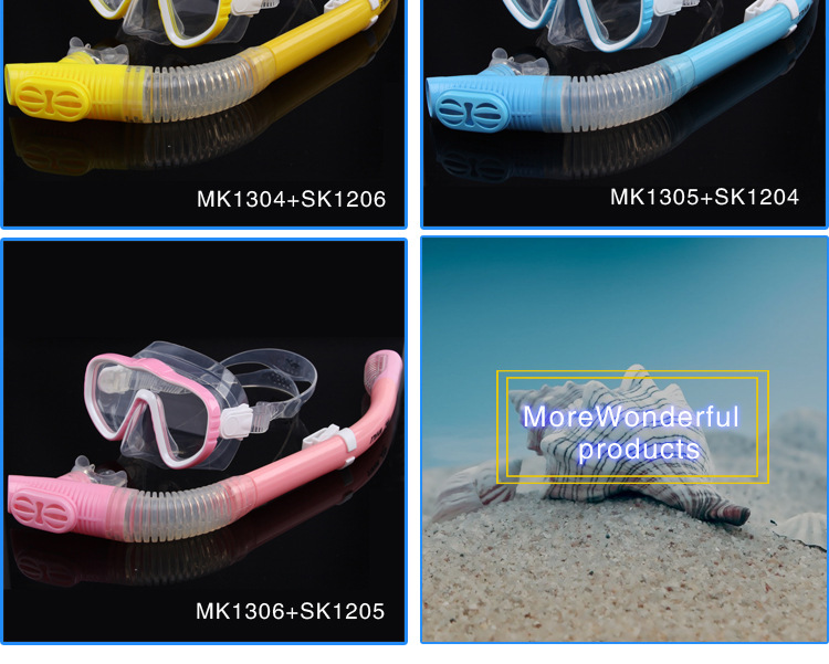 浮潜眼镜套装,防水防摔浮潜面罩