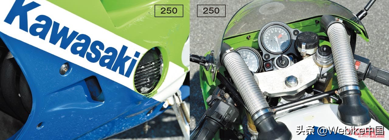 经典情怀老车川崎zxr250,川崎zxr250发动机图