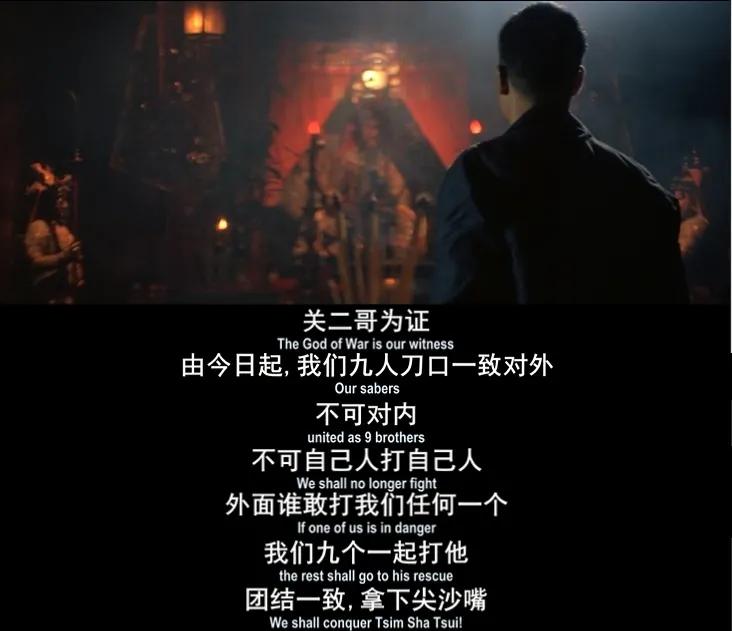 卷入黑帮争斗误以为是拍戏,港警黑帮厮杀追入警署