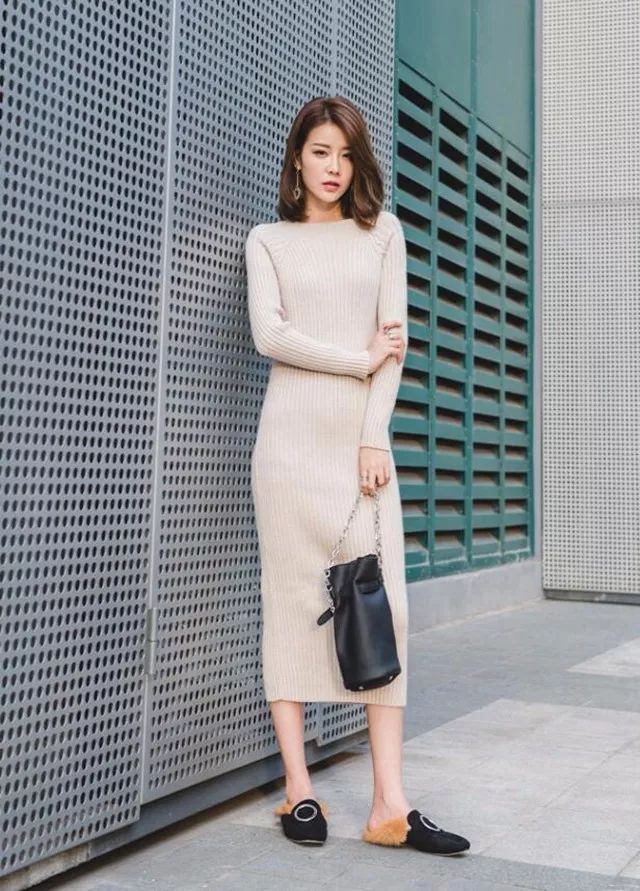 裙子推荐秋冬连衣裙,秋冬款可以穿的小裙子